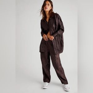 Native Youth Crinkle Plisse Set